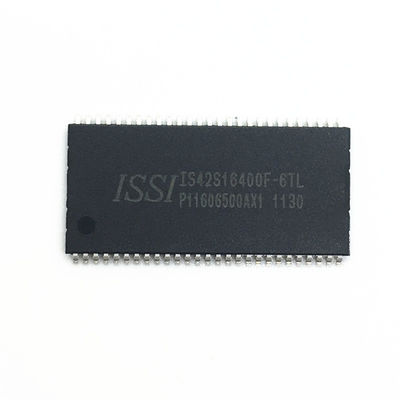 حافظه ذخیره سازی اطلاعات آی سی تراشه Dram IC IS42S16400F-6TL 16 بیتی برای خودرو