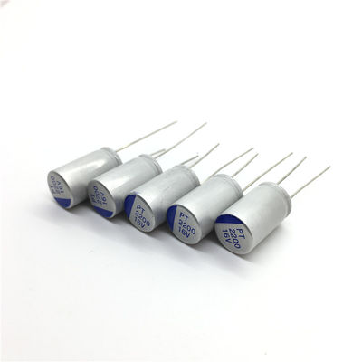 16V2200UF درپوش فیلتر قدرت خازن های الکترولیتی جامد UPL1C222M1016 قابلیت ESR پایین